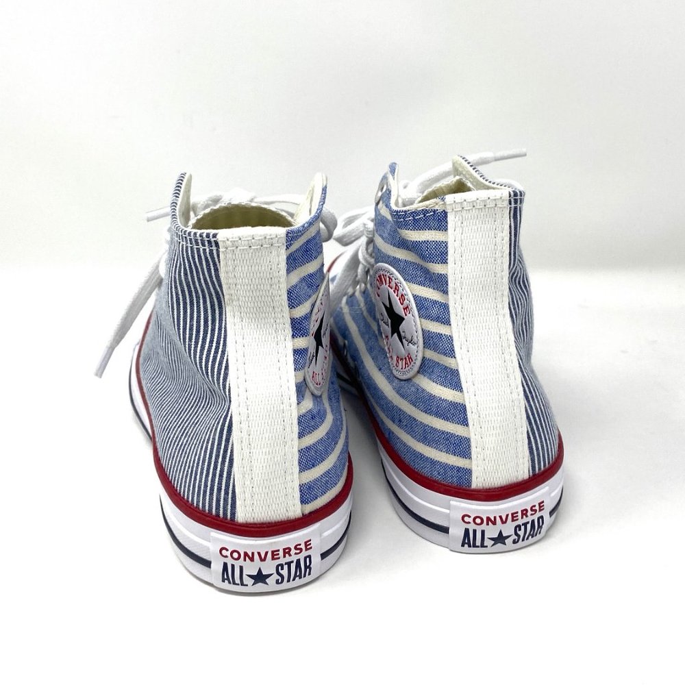 Converse AS Hi Sneaker Vintage Canvas Blue White Women's Size 163974C - Picture 7 of 10